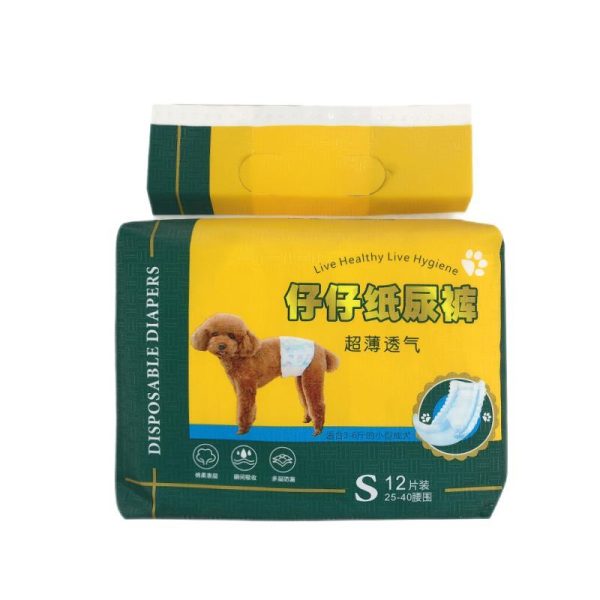 Wholesale Disposable Soft Male Dog Pet Diapers