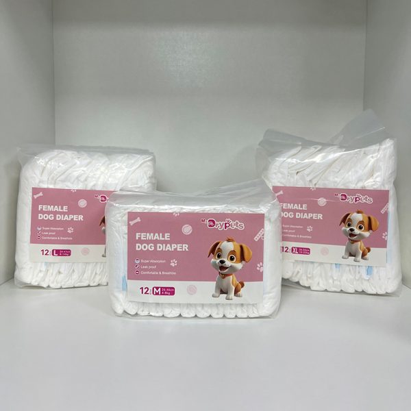 Puppy Diapers, dog diapers, female dog diapers, weiyi paper, pet diapers