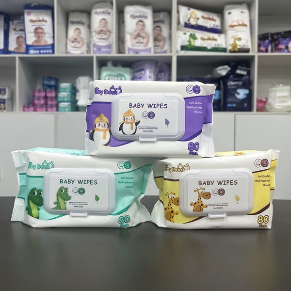 wet wipes, baby wipes, baby wet wipes, wet wipe, Baby Wet Wipes Supplier Customized Soft Non-Woven Sensitive