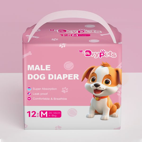 Wholesale SAP Soft Disposable Female Dog Diapers Pet Diapers